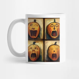 Halloween Screaming Pumpkins Mug